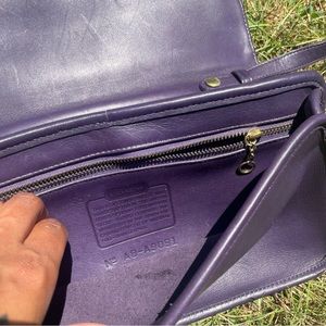 Vintage Coach Leather Crossbody Purse